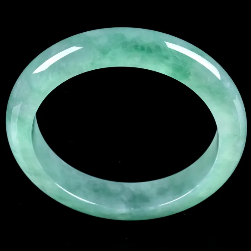 YUANLINYU Glutinous Jade Jadeite Bangles Women's-1