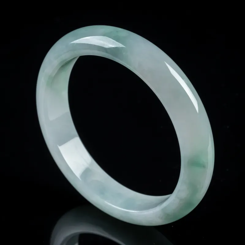 YUANLINYU Ice Glutinous Jadeite Bangles Women's-2