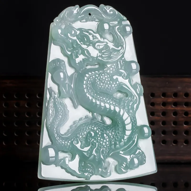 YUANLINYU Ice Glutinous Jadeite Pendants Unisex-1