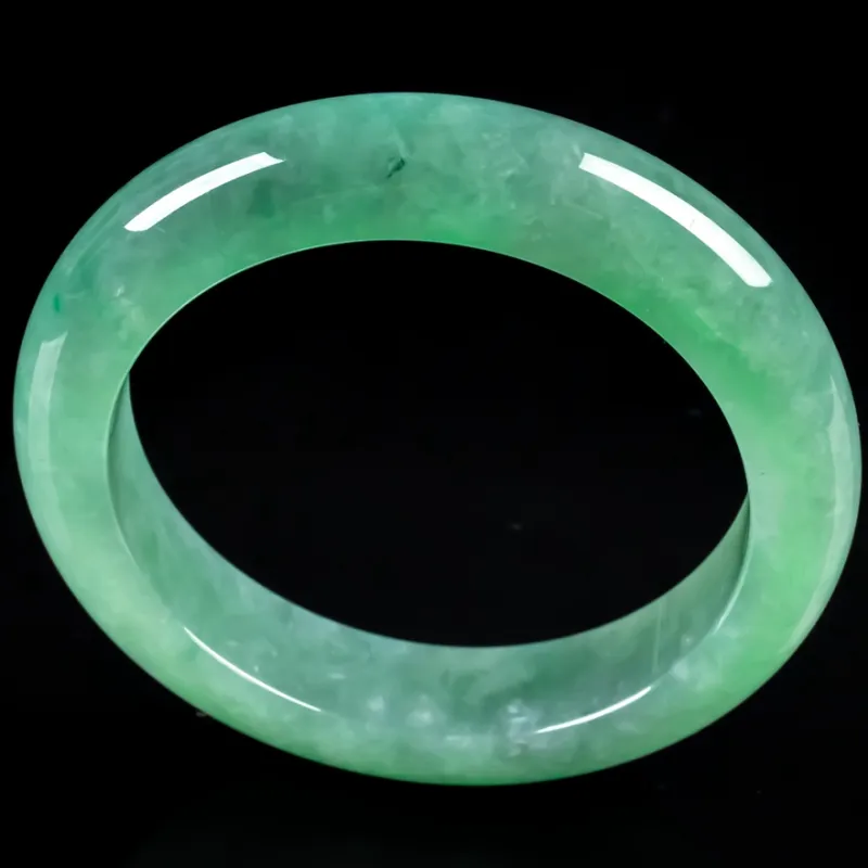 YUANLINYU Glutinous Jade Jadeite Bangles Women's-1