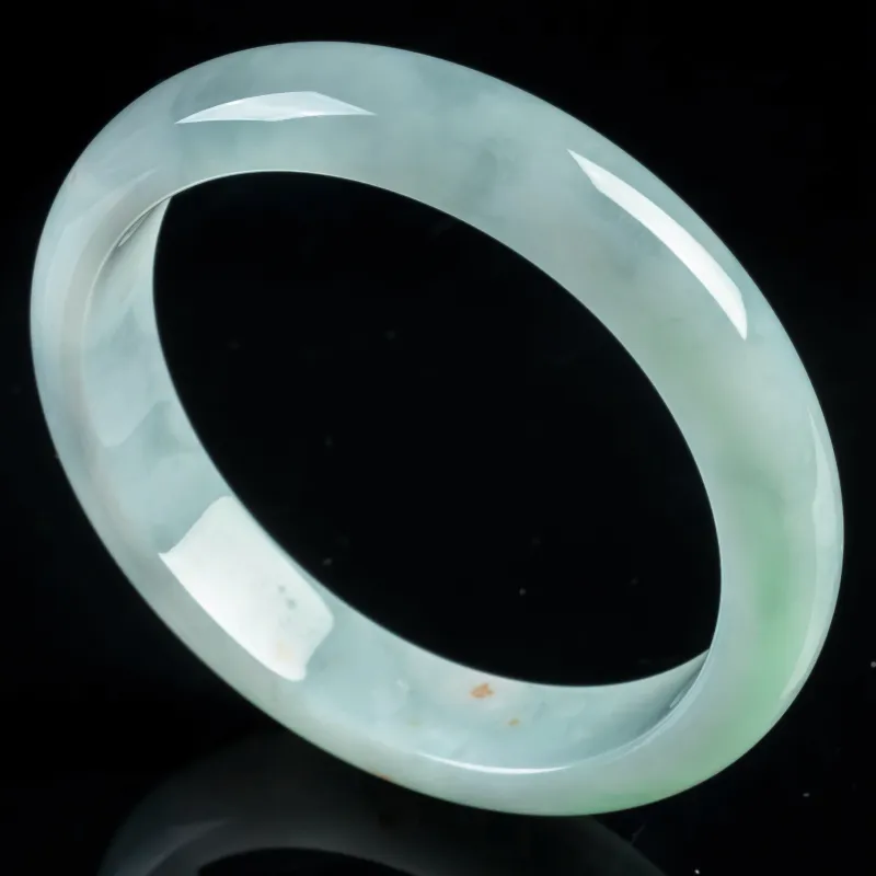 YUANLINYU Ice Glutinous Jadeite Bangles Women's-2