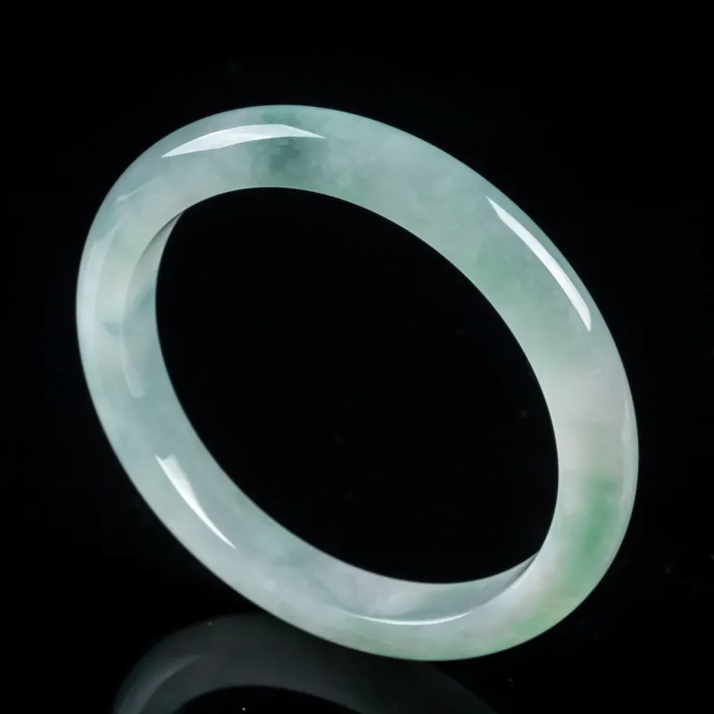 YUANLINYU Ice Glutinous Jadeite Bangles Women's-2