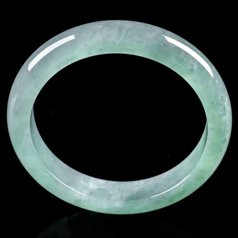 YUANLINYU Glutinous Jade Jadeite Bangles Women's-3