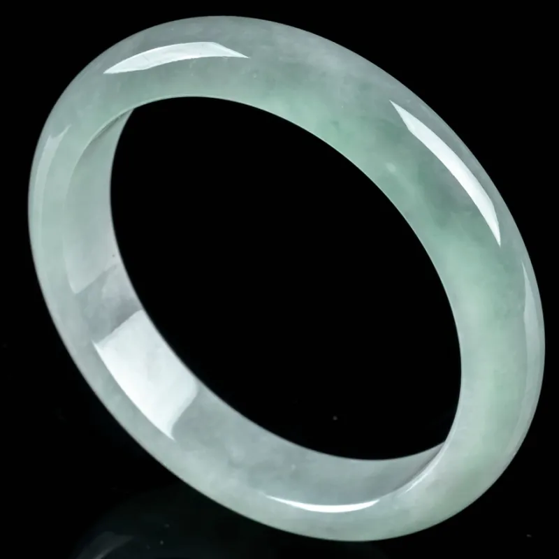 YUANLINYU Ice Glutinous Jadeite Bangles Women's-4