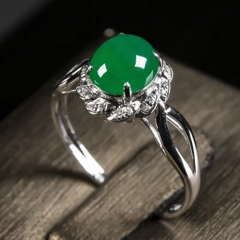 YUANLINYU Ice Glutinous Jadeite Bangles Women's-1
