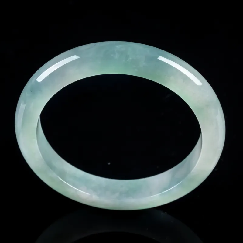 YUANLINYU Ice Glutinous Jadeite Bangles Women's-1