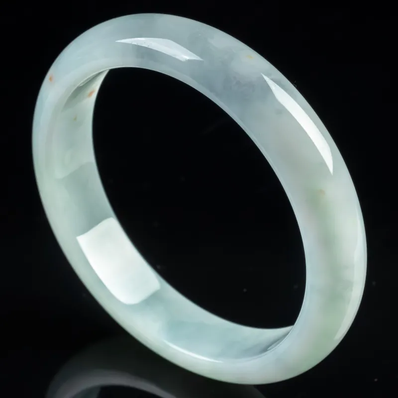 YUANLINYU Ice Glutinous Jadeite Bangles Women's-4