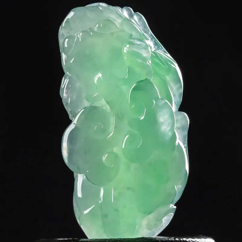 YUANLINYU Ice Glutinous Jadeite Pendants Unisex-6