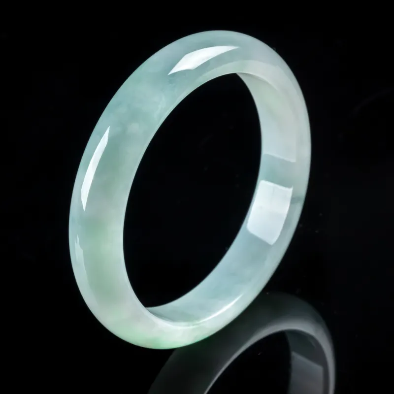 YUANLINYU Ice Glutinous Jadeite Bangles Women's-3