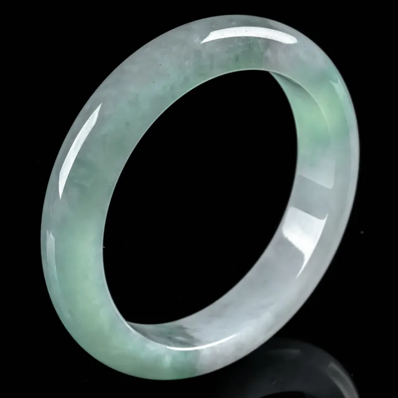 YUANLINYU Ice Glutinous Jadeite Bangles Women's-3