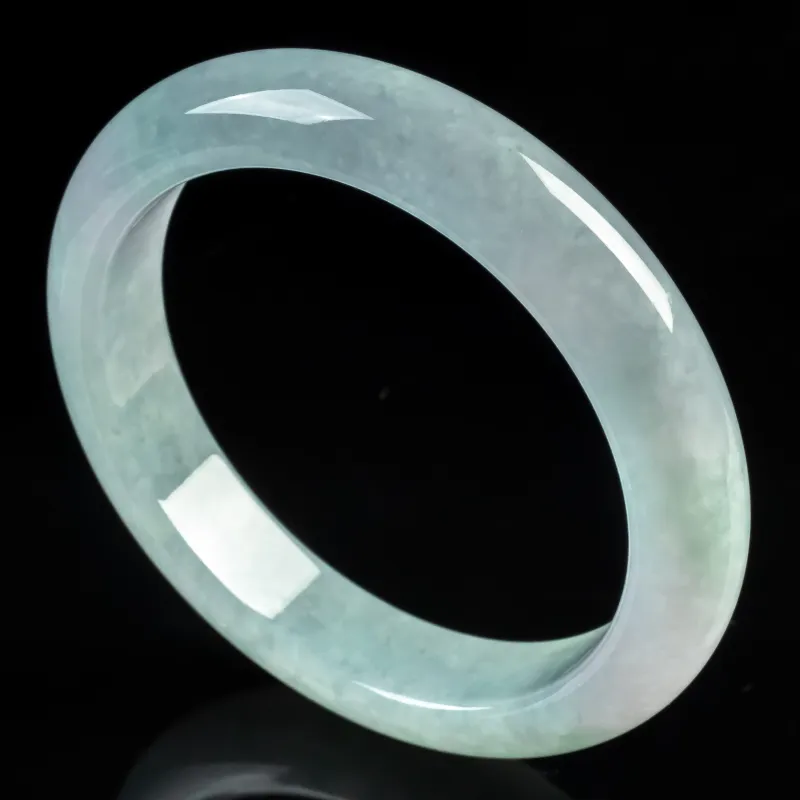 YUANLINYU Ice Glutinous Jadeite Bangles Women's-2