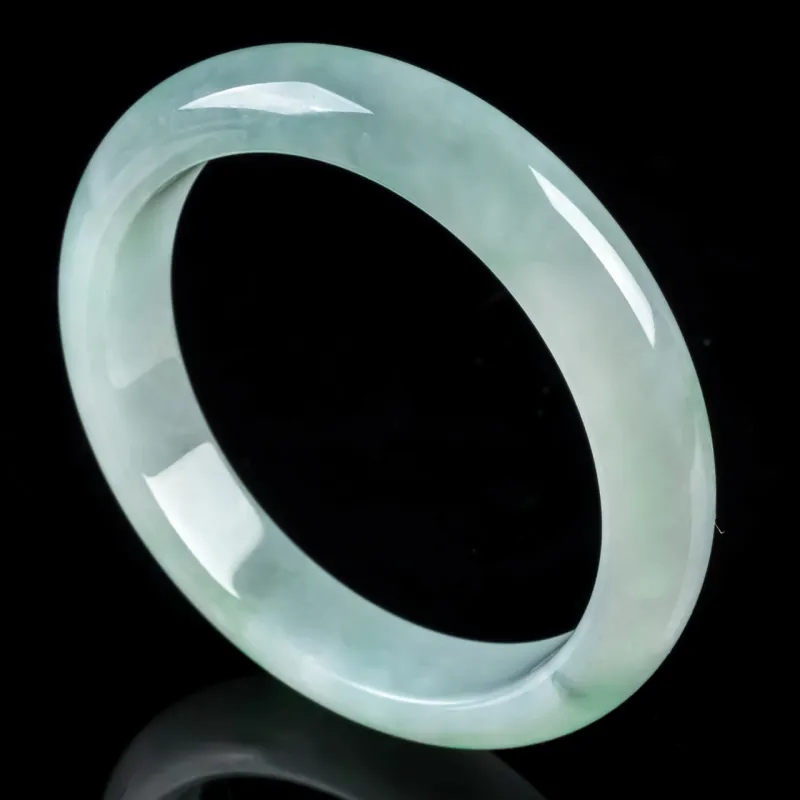 YUANLINYU Ice Glutinous Jadeite Bangles Women's-2