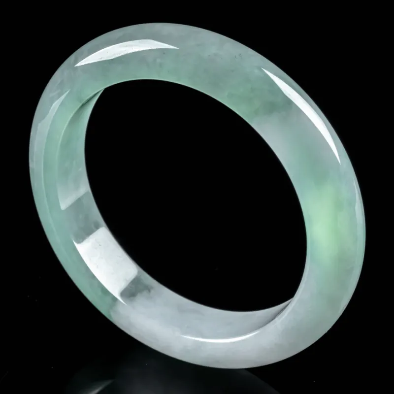 YUANLINYU Ice Glutinous Jadeite Bangles Women's-2