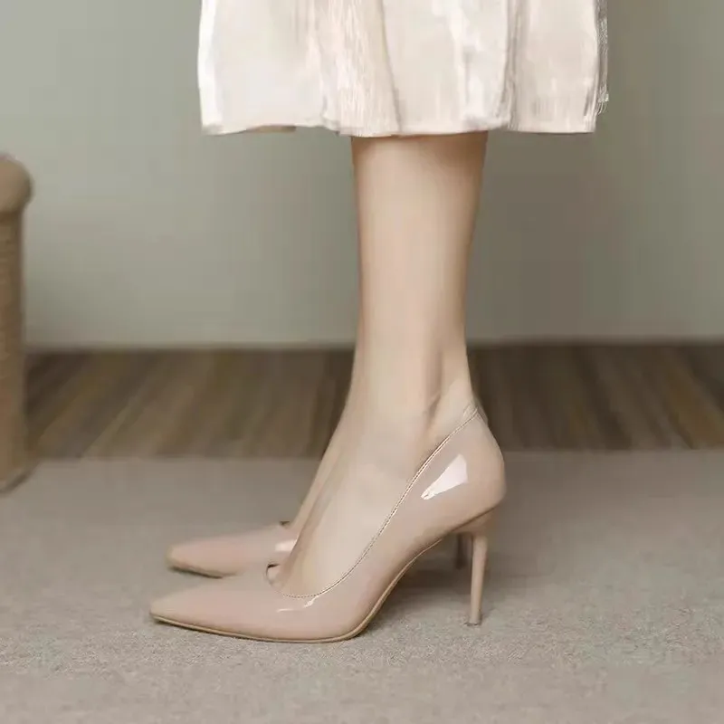 WELKIN&WZWJ High Heels Women's Nude-15