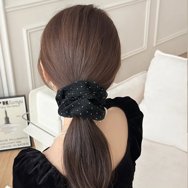 JIANYINGSHU 100% Cotton Hair Tie Unisex-4