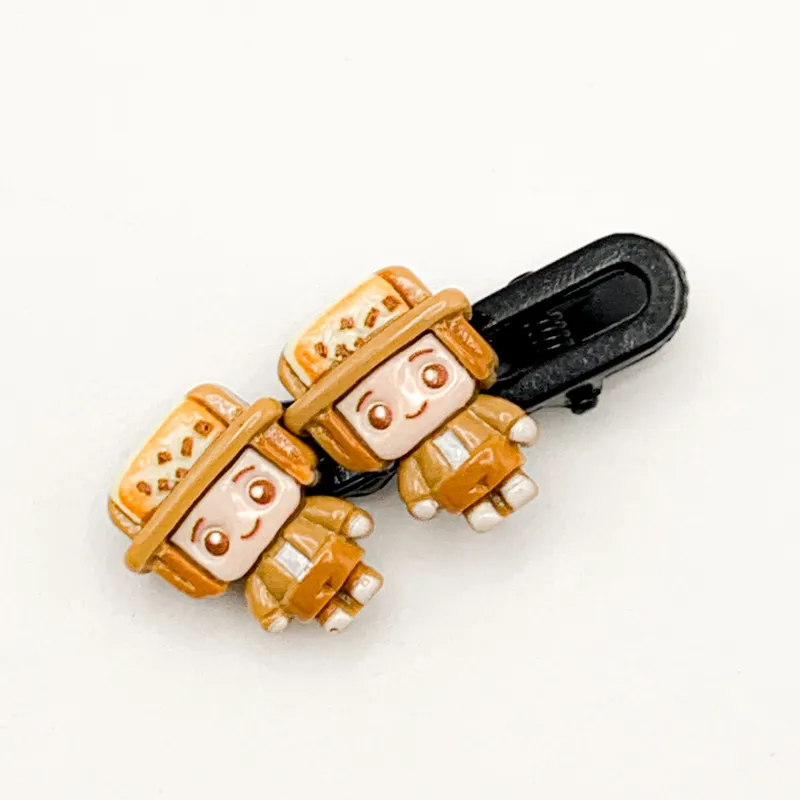 JIANYINGSHU Resin Hair Clips Unisex-11