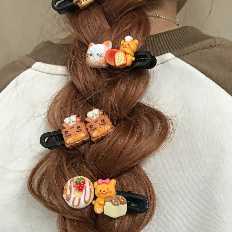 JIANYINGSHU Resin Hair Clips Unisex-6