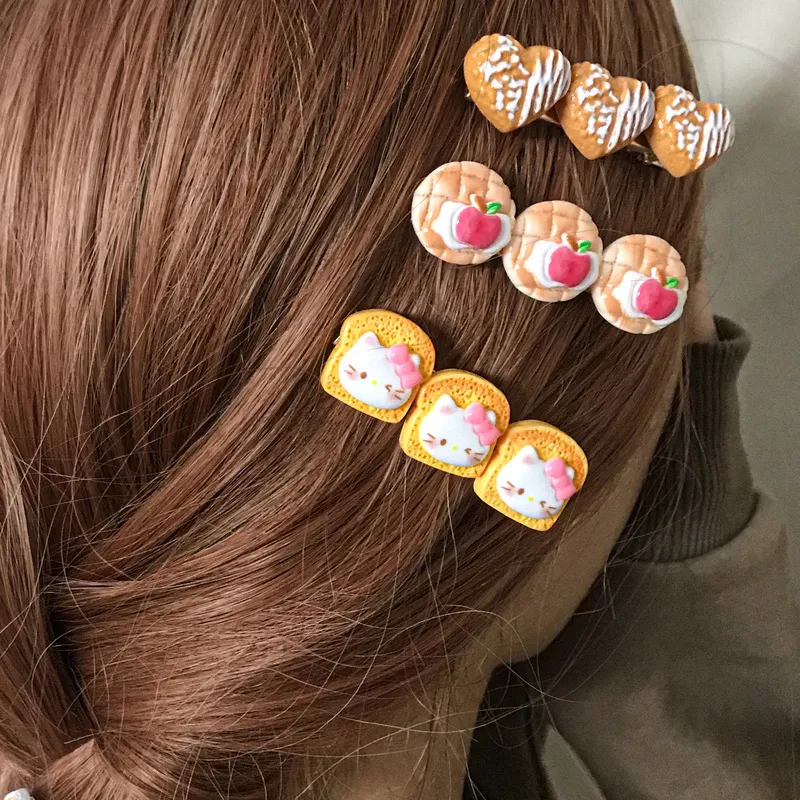 JIANYINGSHU Acrylic Hair Clips Unisex-11