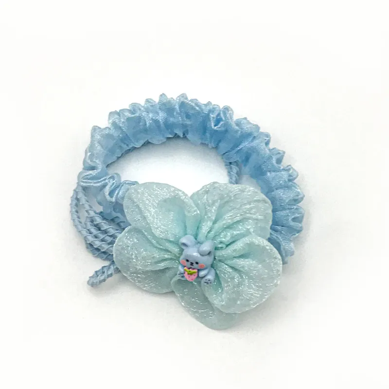 JIANYINGSHU Gauze Hair Tie Unisex-7