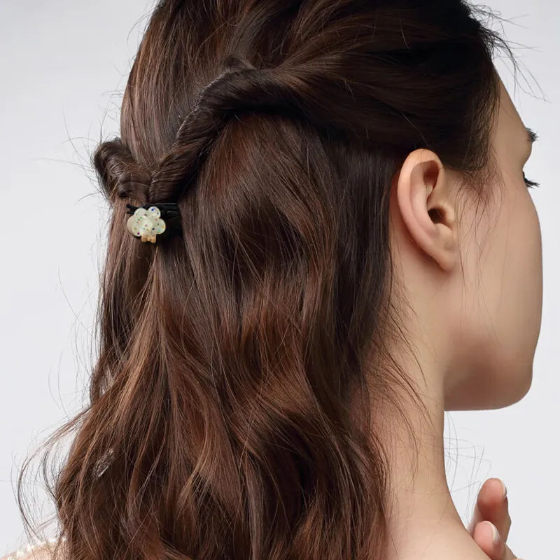 JIANYINGSHU Nylon Hair Tie Unisex-6
