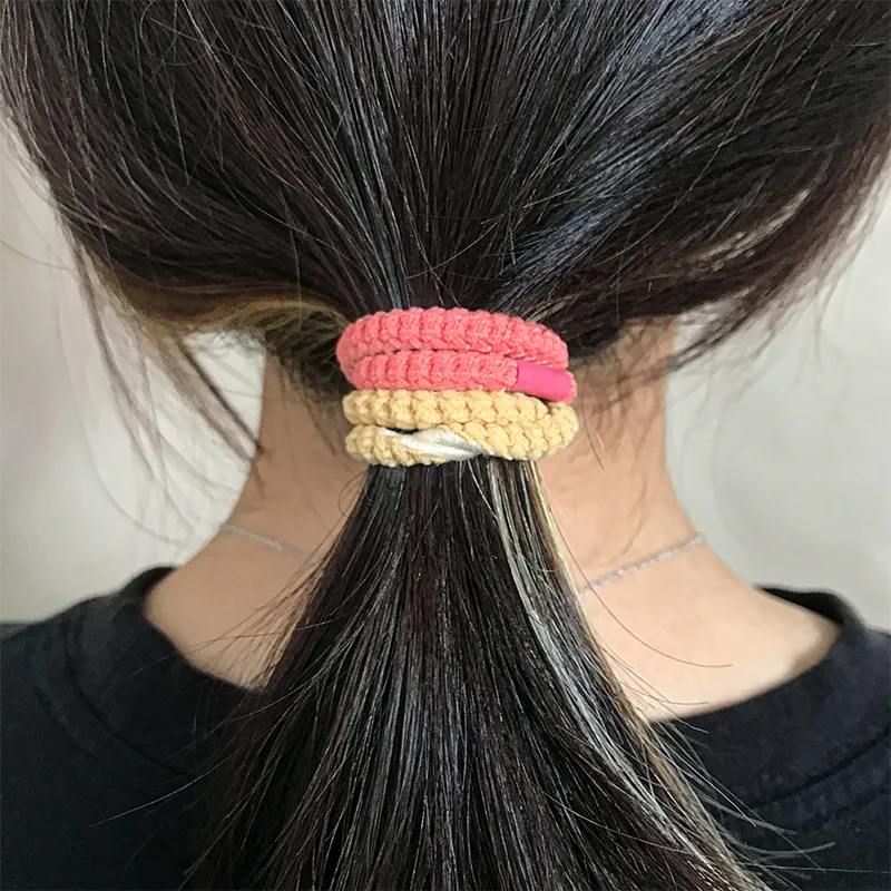 JIANYINGSHU Elastic Hair Tie Unisex-2