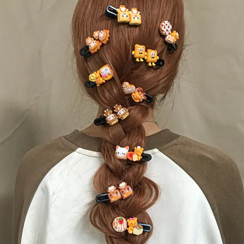 JIANYINGSHU Resin Hair Clips Unisex-5