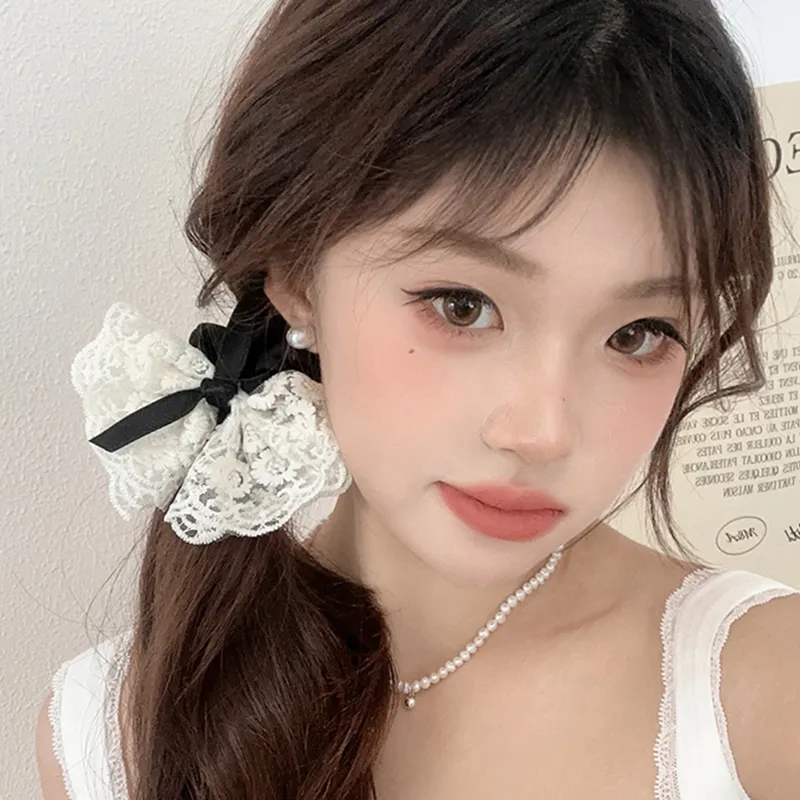 JIANYINGSHU Lace Hair Tie Unisex-6