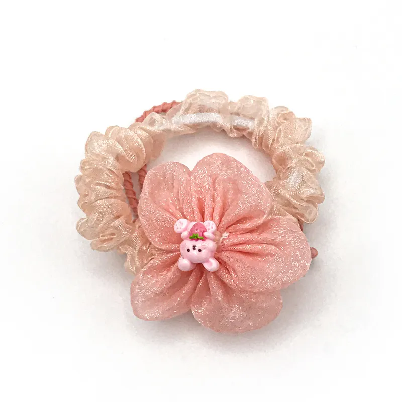 JIANYINGSHU Gauze Hair Tie Unisex-11