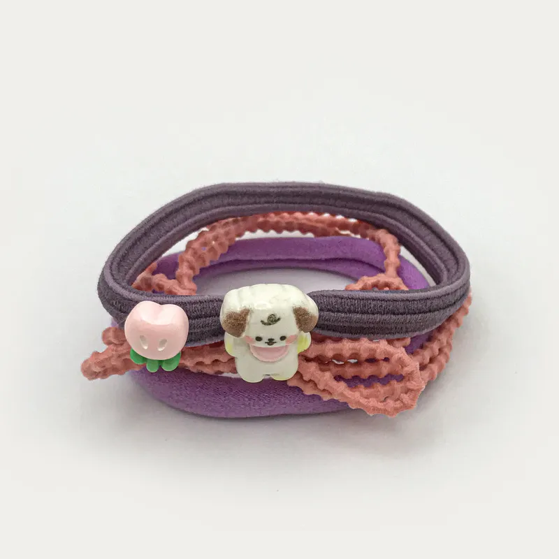 JIANYINGSHU Acrylic Hair Tie Unisex-2