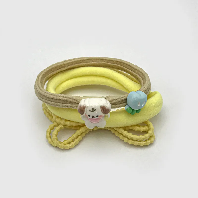 JIANYINGSHU Acrylic Hair Tie Unisex-3