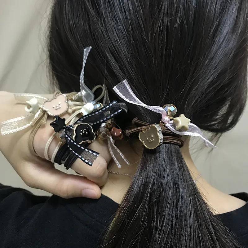 JIANYINGSHU Elastic Hair Tie Unisex-7