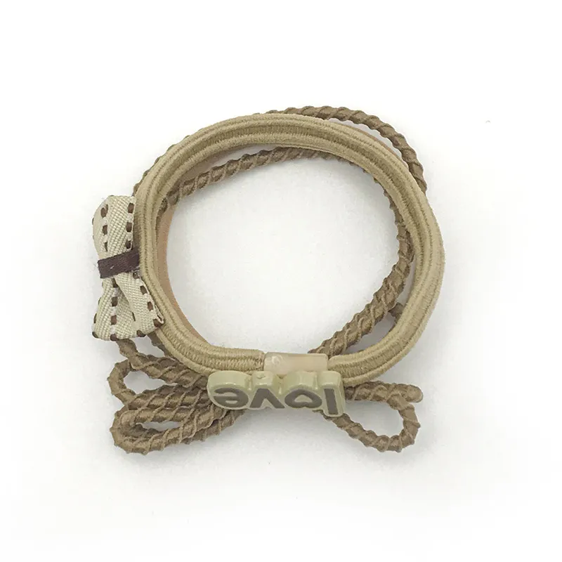 JIANYINGSHU Linen Hair Tie Unisex-1