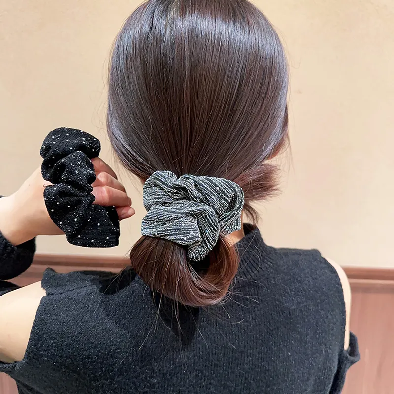 JIANYINGSHU 100% Cotton Hair Tie Unisex-6