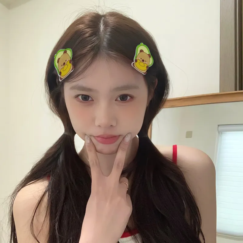 JIANYINGSHU Acrylic Hair Clips Unisex-6