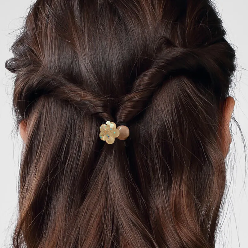 JIANYINGSHU Nylon Hair Tie Unisex-4