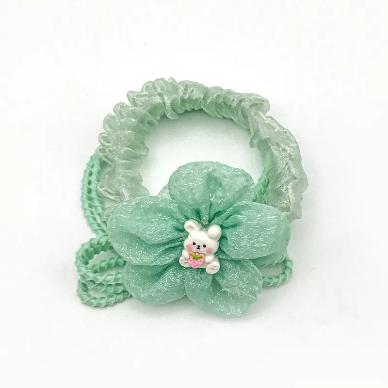 JIANYINGSHU Gauze Hair Tie Unisex-9
