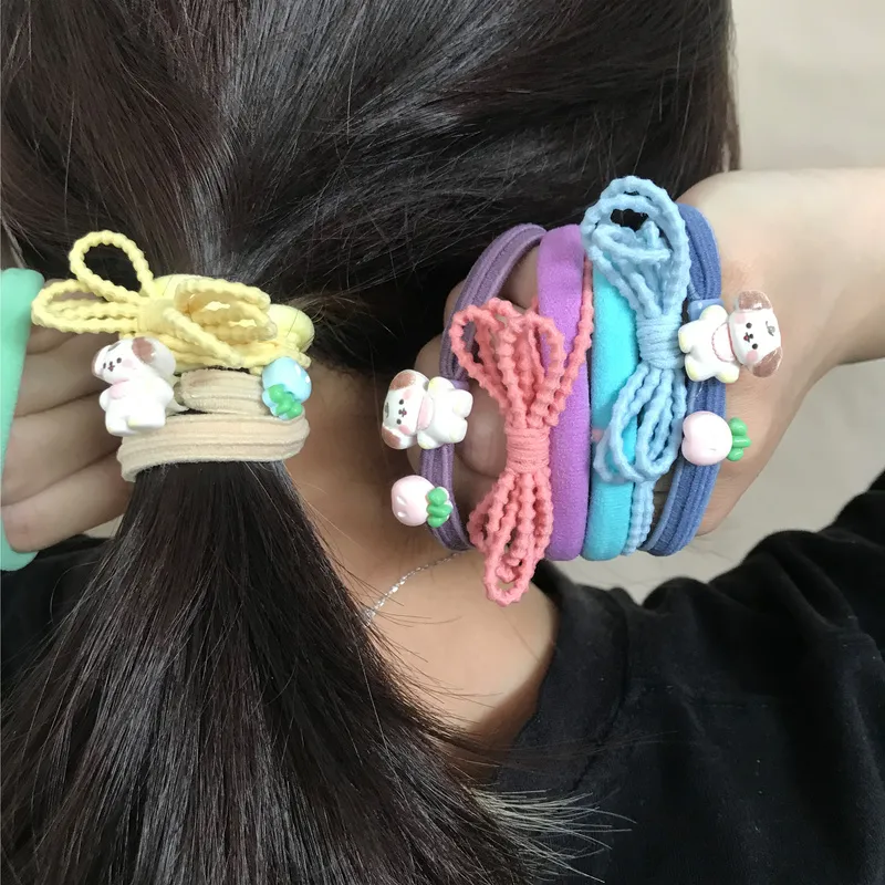 JIANYINGSHU Acrylic Hair Tie Unisex-5