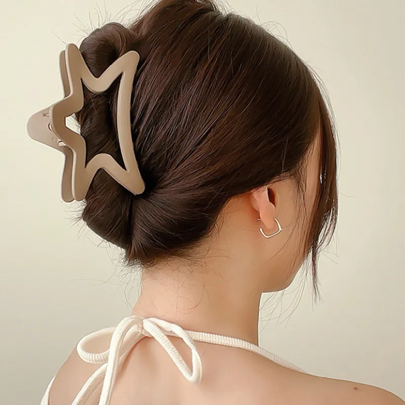 JIANYINGSHU Acrylic Hair Clips Unisex-1