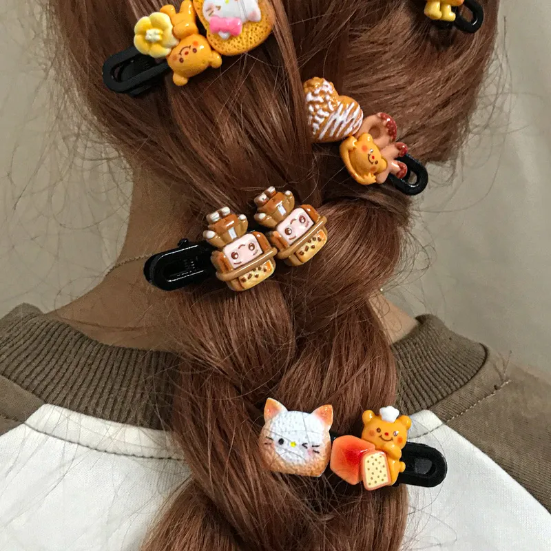JIANYINGSHU Resin Hair Clips Unisex-7