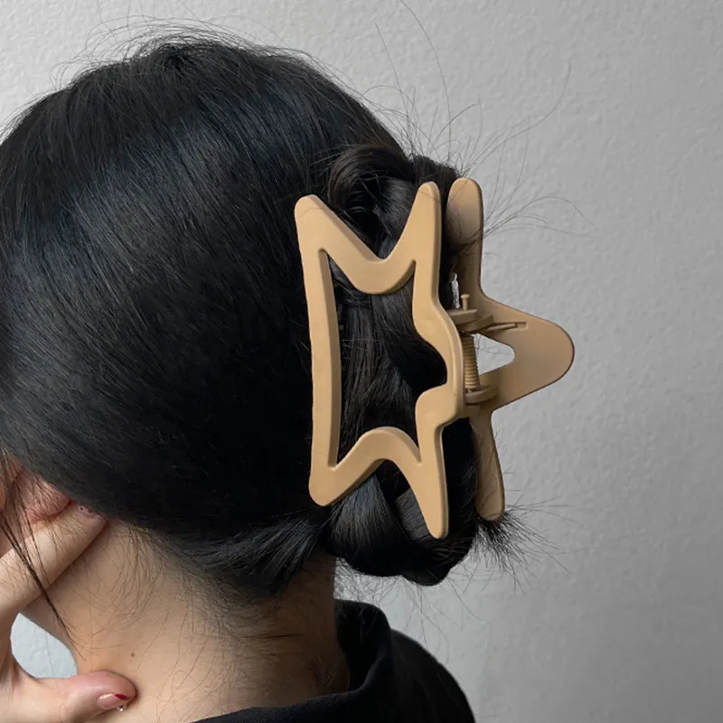 JIANYINGSHU Acrylic Hair Clips Unisex-3