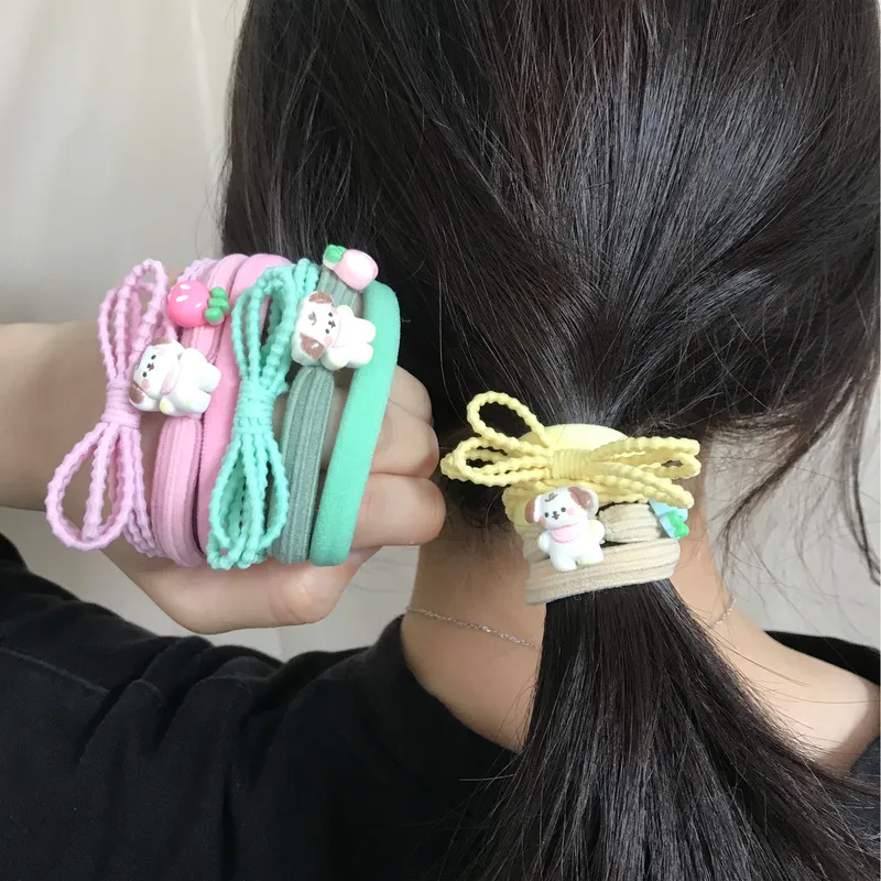 JIANYINGSHU Acrylic Hair Tie Unisex-7