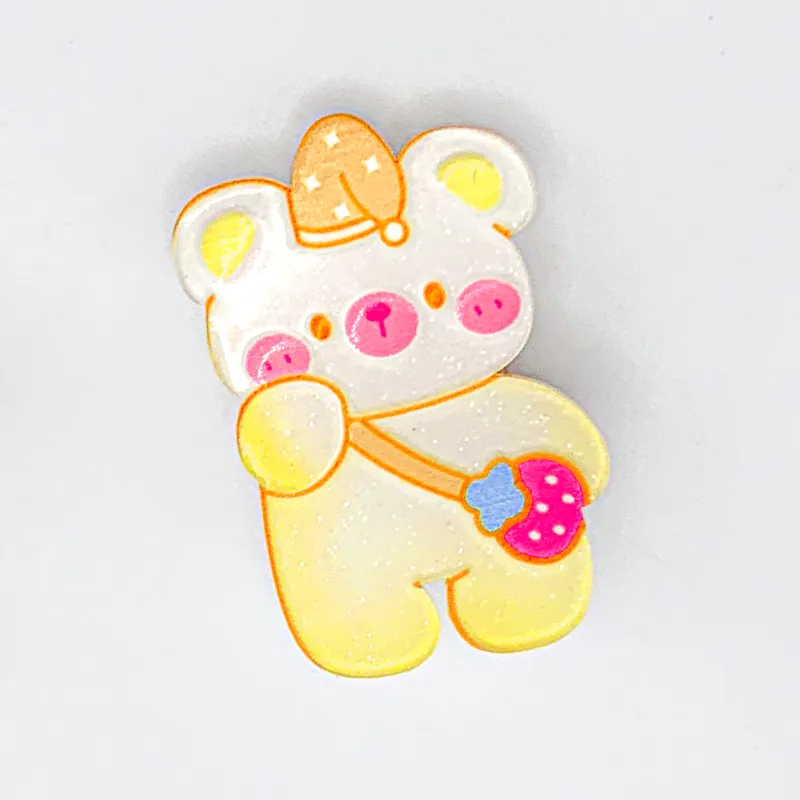 JIANYINGSHU Acrylic Hair Clips Unisex-3