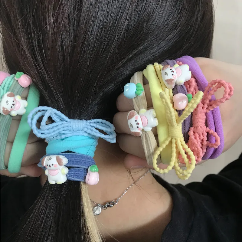 JIANYINGSHU Acrylic Hair Tie Unisex-9