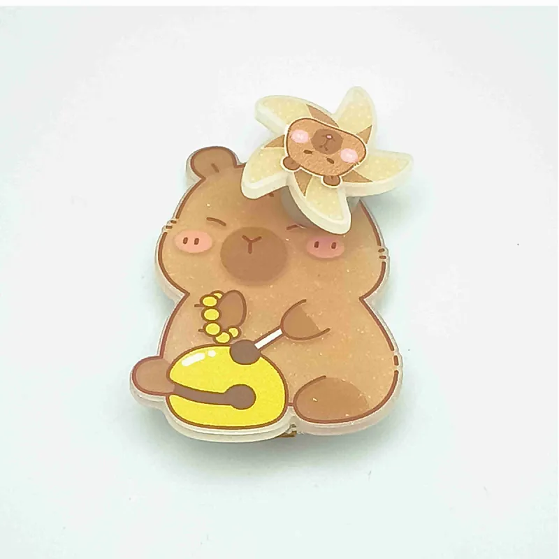 JIANYINGSHU Acrylic Hair Clips Unisex-7