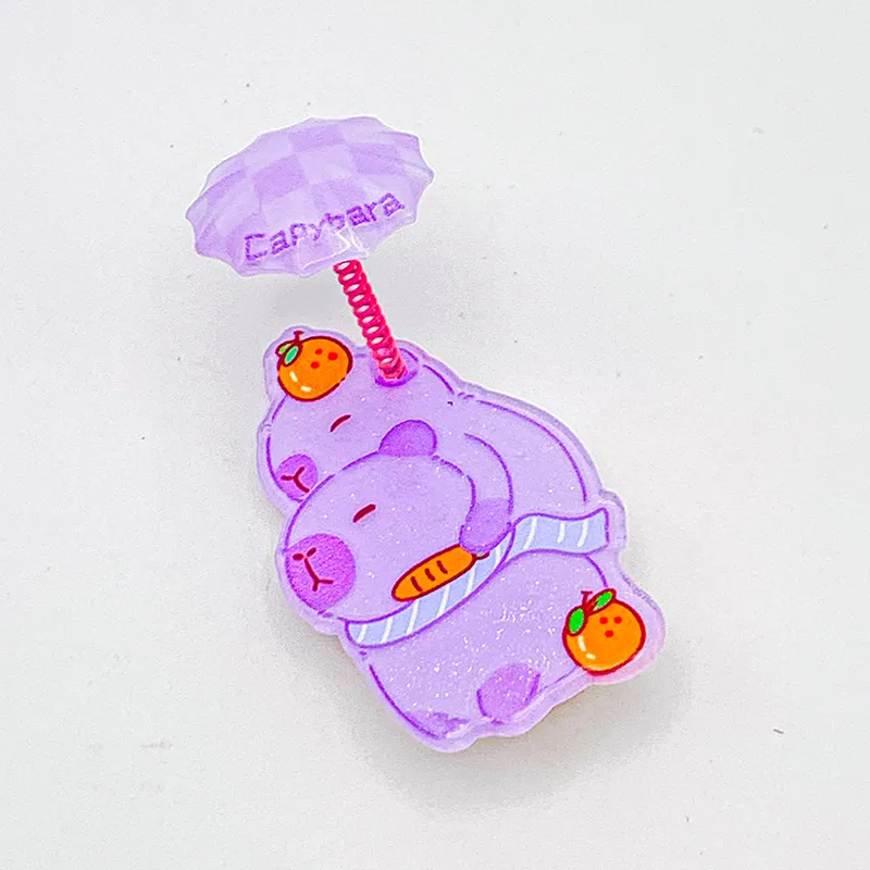 JIANYINGSHU Acrylic Hair Clips Unisex-13