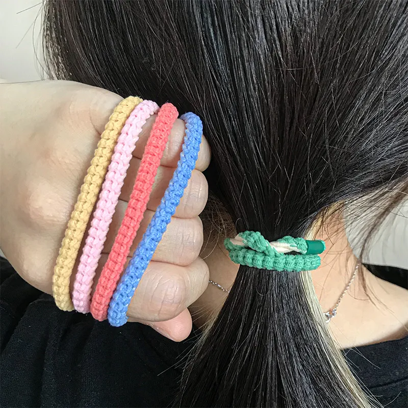 JIANYINGSHU Elastic Hair Tie Unisex-3