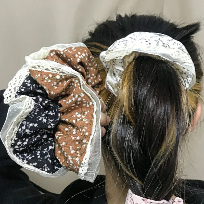 JIANYINGSHU Lace Hair Tie Unisex-7