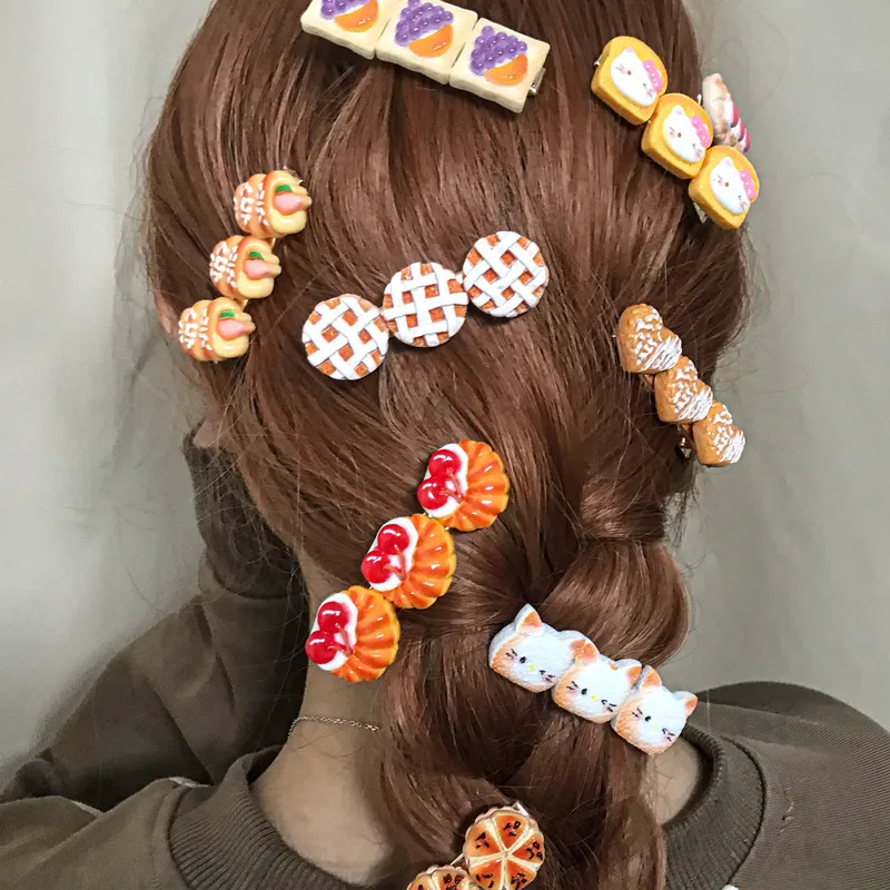 JIANYINGSHU Acrylic Hair Clips Unisex-9