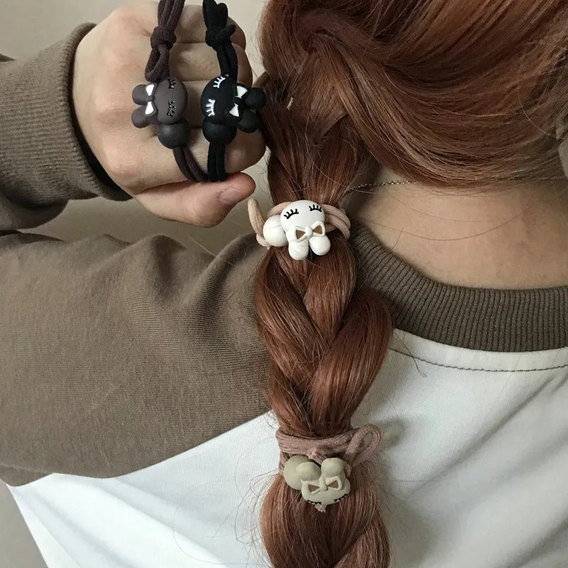 JIANYINGSHU Acrylic Hair Tie Unisex-2