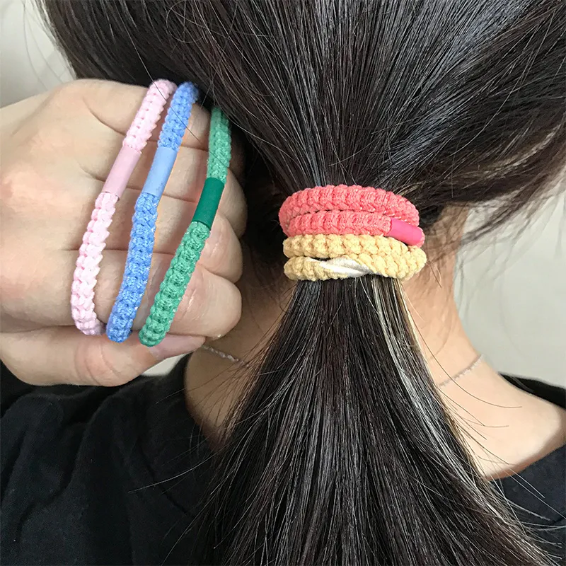 JIANYINGSHU Elastic Hair Tie Unisex-5